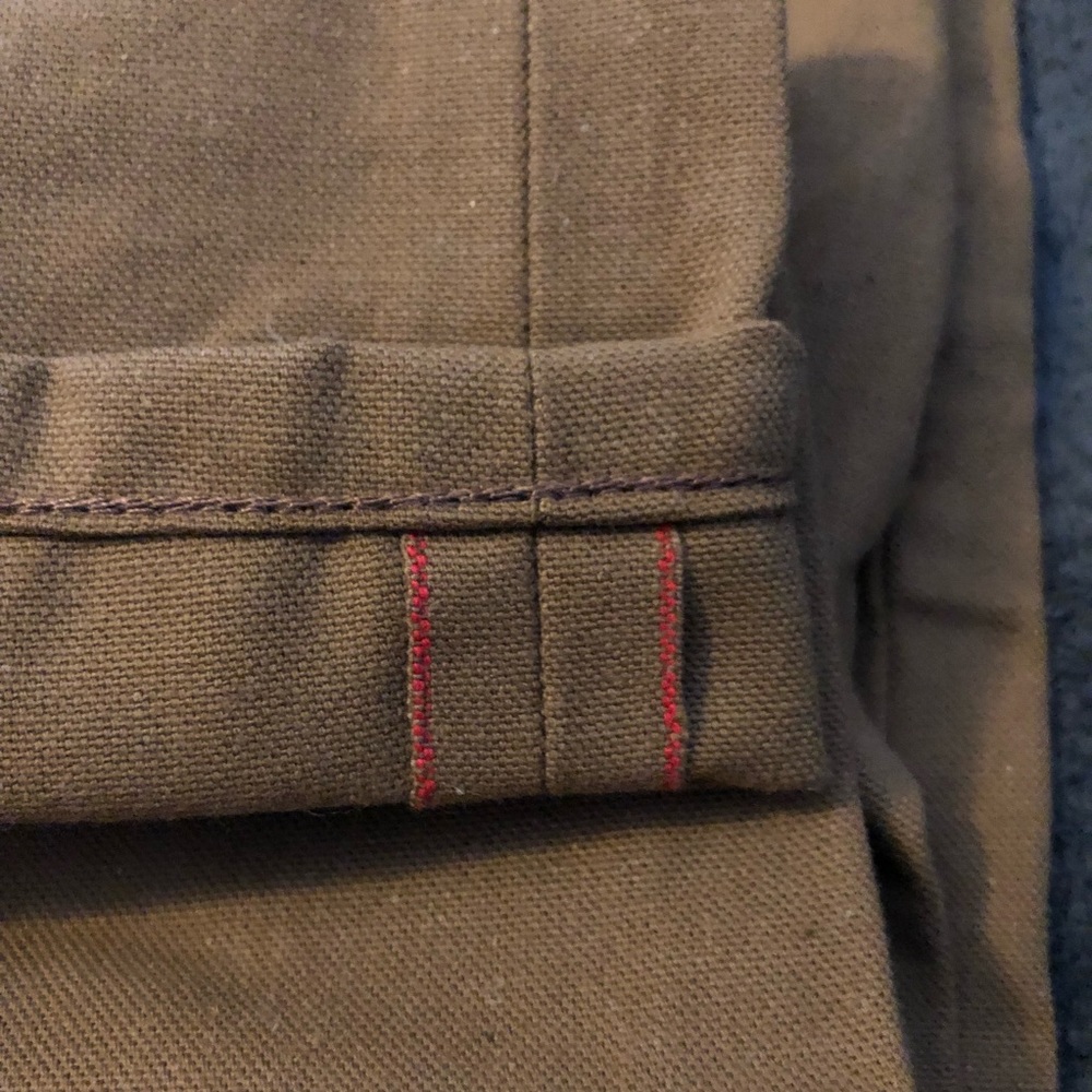 Duck selvedge pants